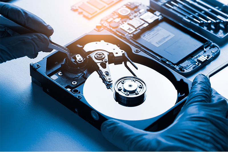 他社では難しいデータ復旧の成功実績を持っている